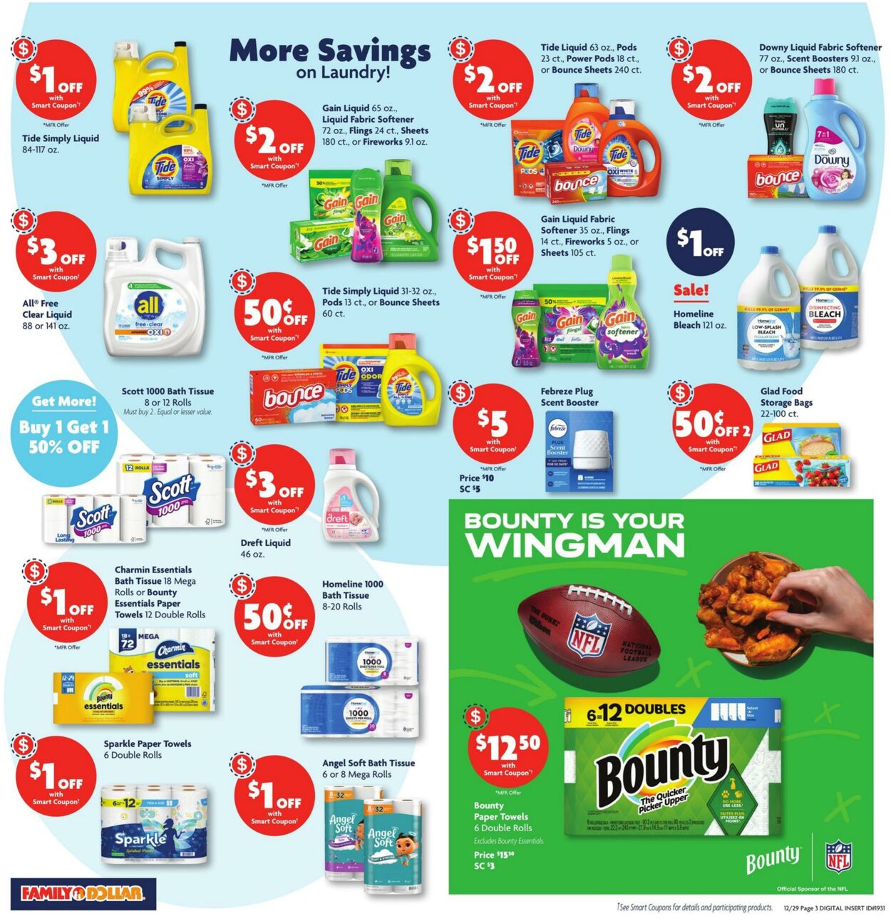 Weekly ad Family Dollar 12/29/2024 - 01/04/2025