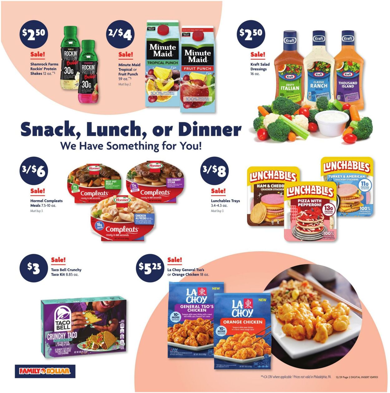 Weekly ad Family Dollar 12/29/2024 - 01/04/2025