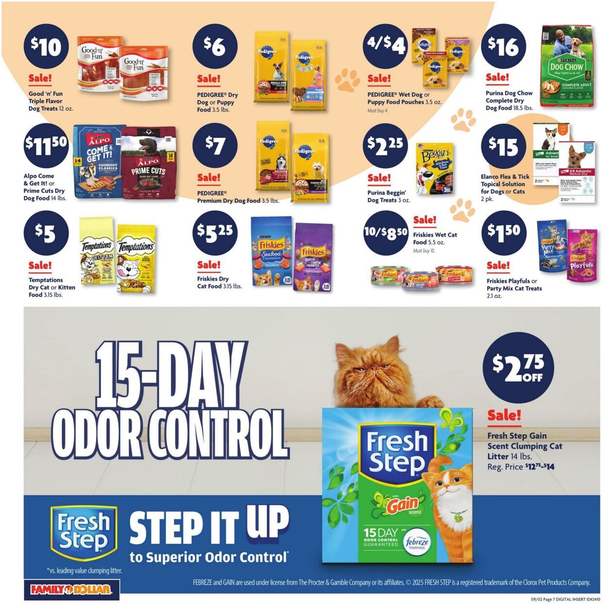 Weekly ad Family Dollar 09/02/2025 - 09/06/2025