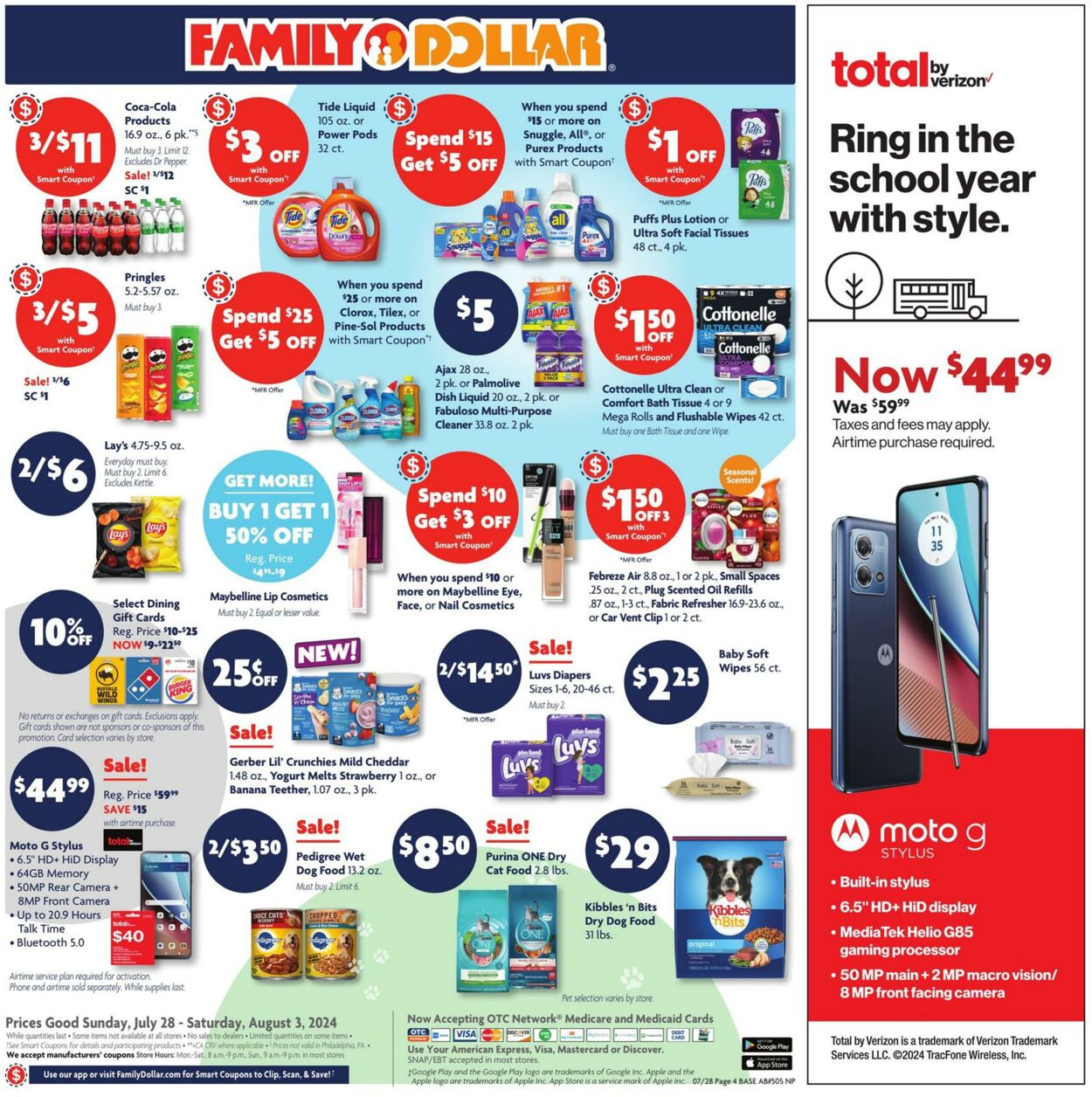 Weekly ad Family Dollar 07/28/2024 - 08/03/2024