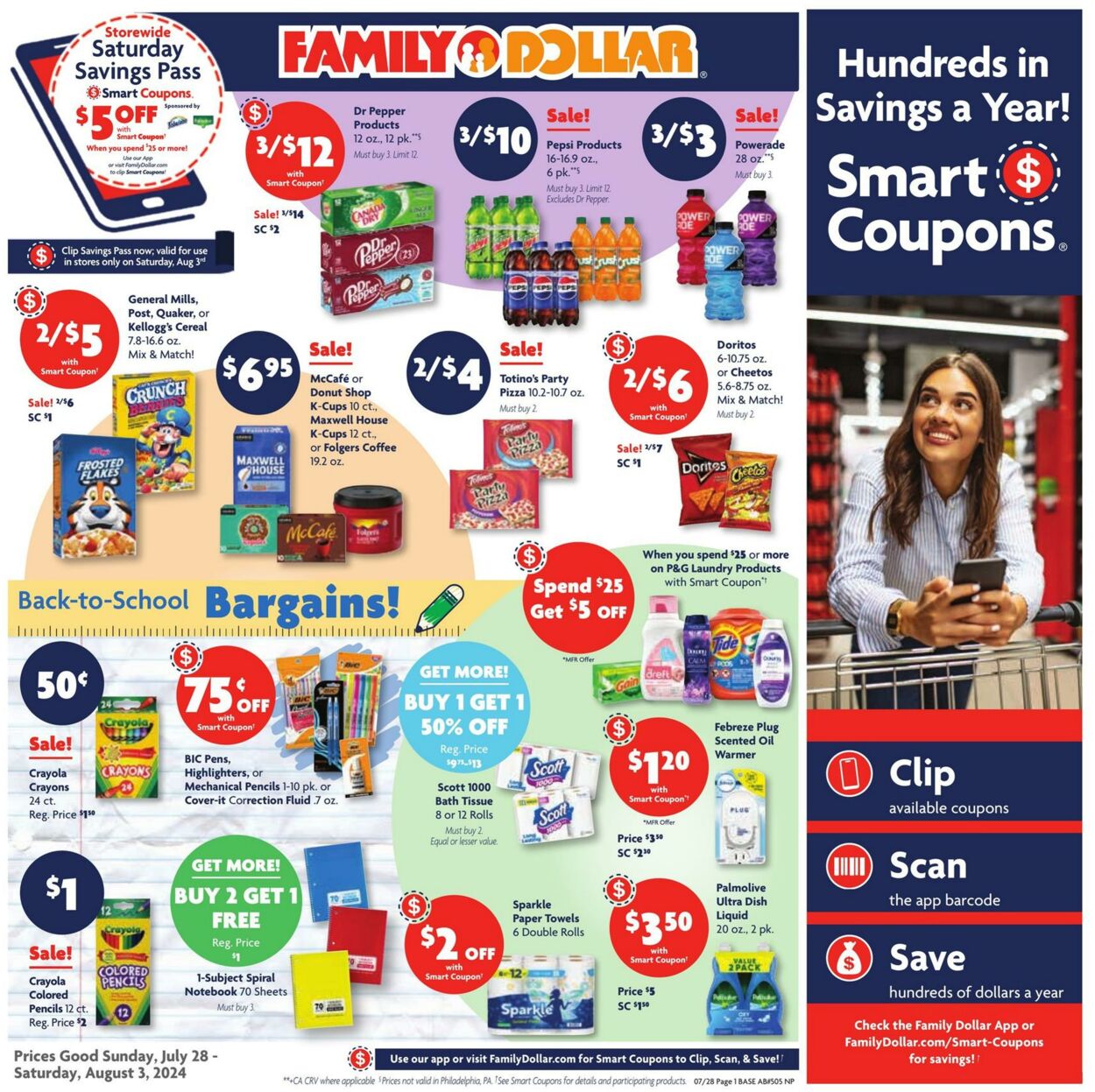 Weekly ad Family Dollar 07/28/2024 - 08/03/2024