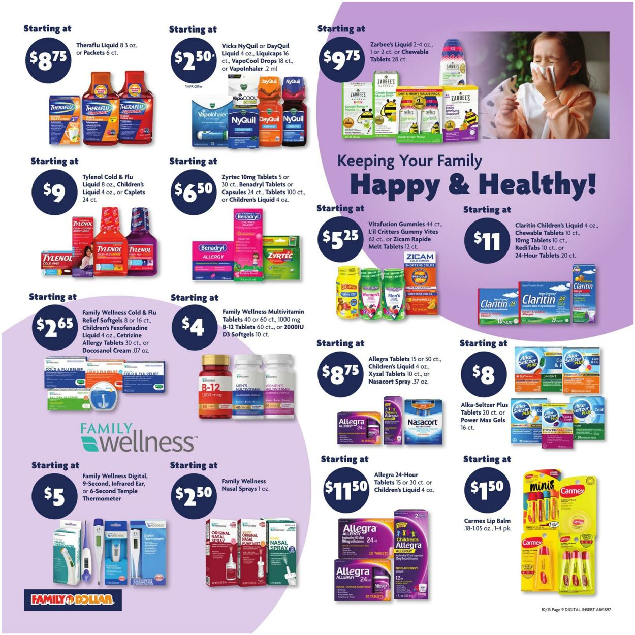 Weekly ad Family Dollar 10/13/2024 - 10/19/2024