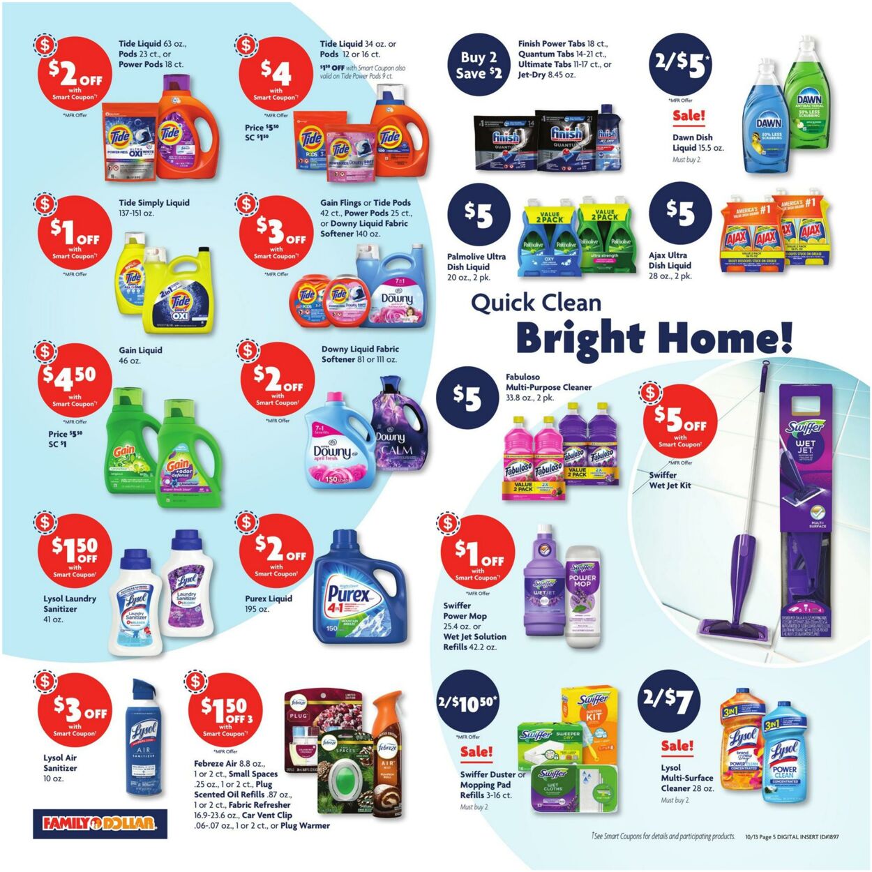 Weekly ad Family Dollar 10/13/2024 - 10/19/2024