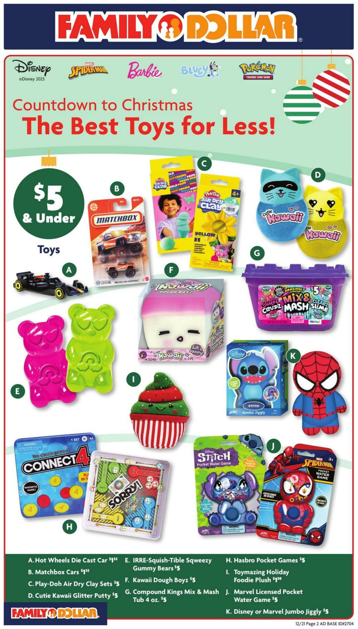 Weekly ad Family Dollar 12/21/2025 - 12/27/2025