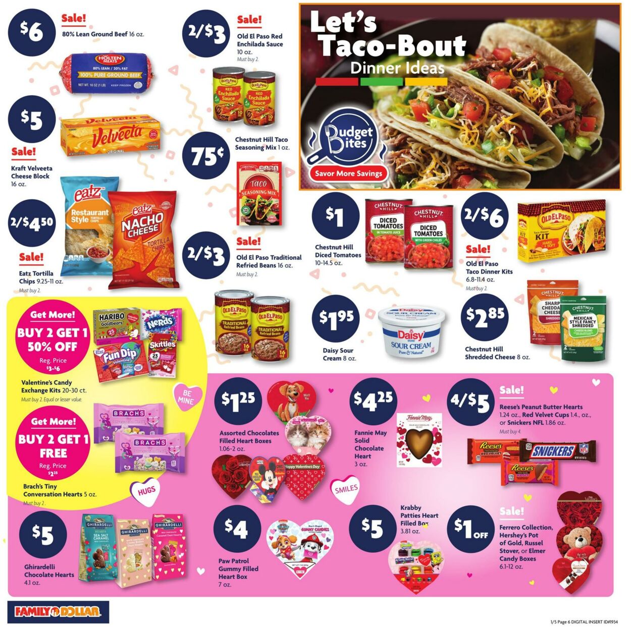 Weekly ad Family Dollar 01/05/2025 - 01/11/2025