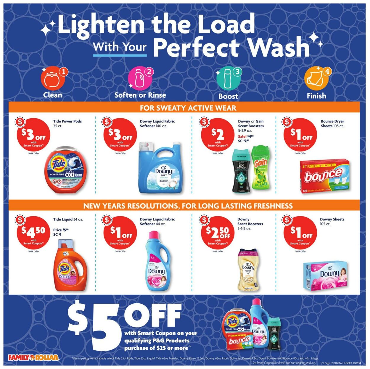 Weekly ad Family Dollar 01/05/2025 - 01/11/2025