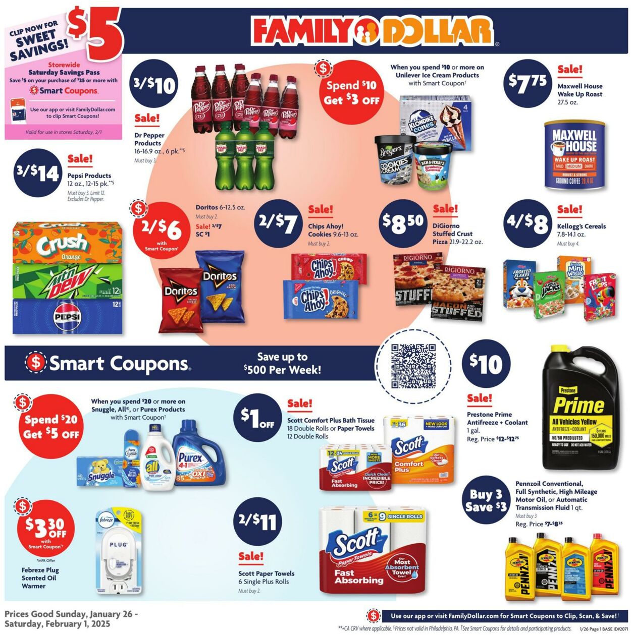 Weekly ad Family Dollar 01/26/2025 - 02/01/2025