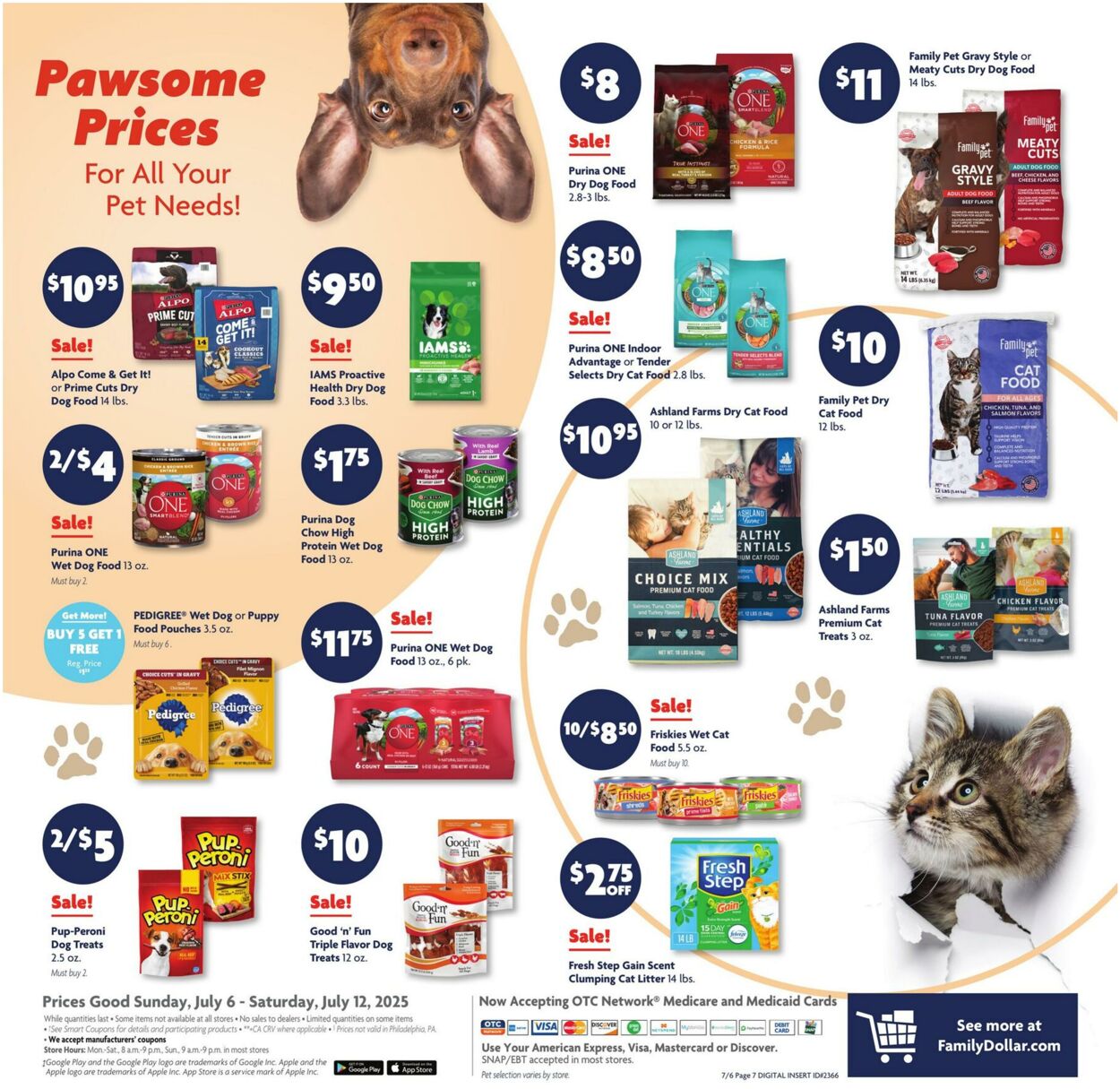 Weekly ad Family Dollar 07/06/2025 - 07/12/2025