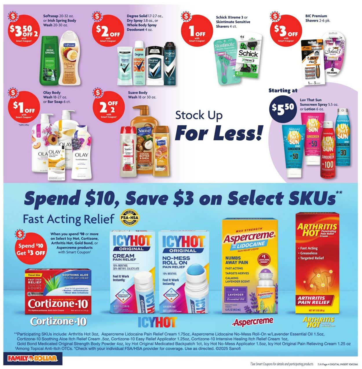 Weekly ad Family Dollar 07/06/2025 - 07/12/2025