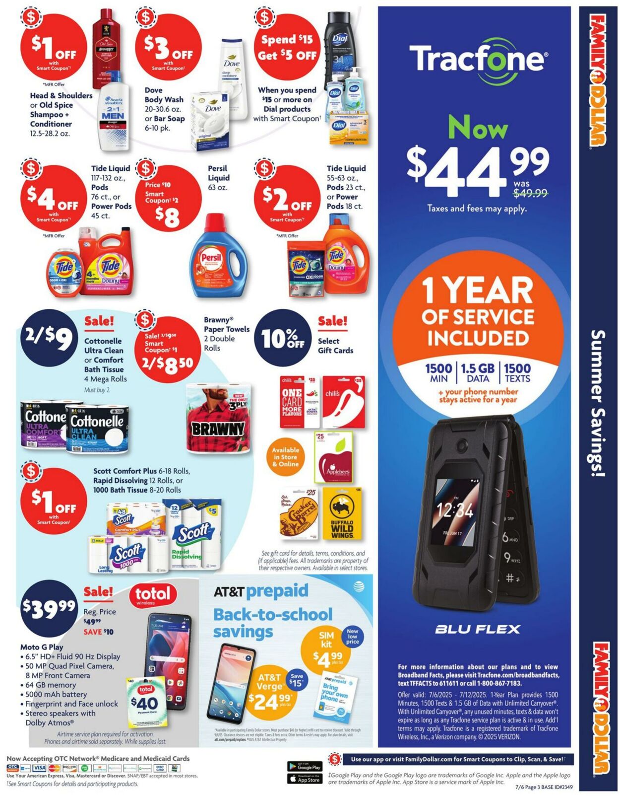 Weekly ad Family Dollar 07/06/2025 - 07/12/2025