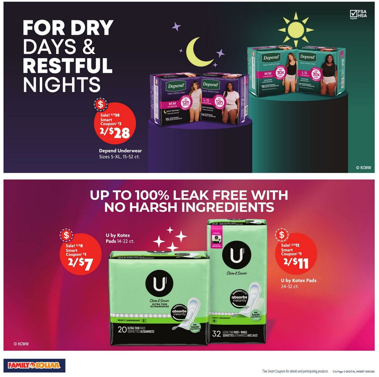 Weekly ad Family Dollar 07/06/2025 - 07/12/2025