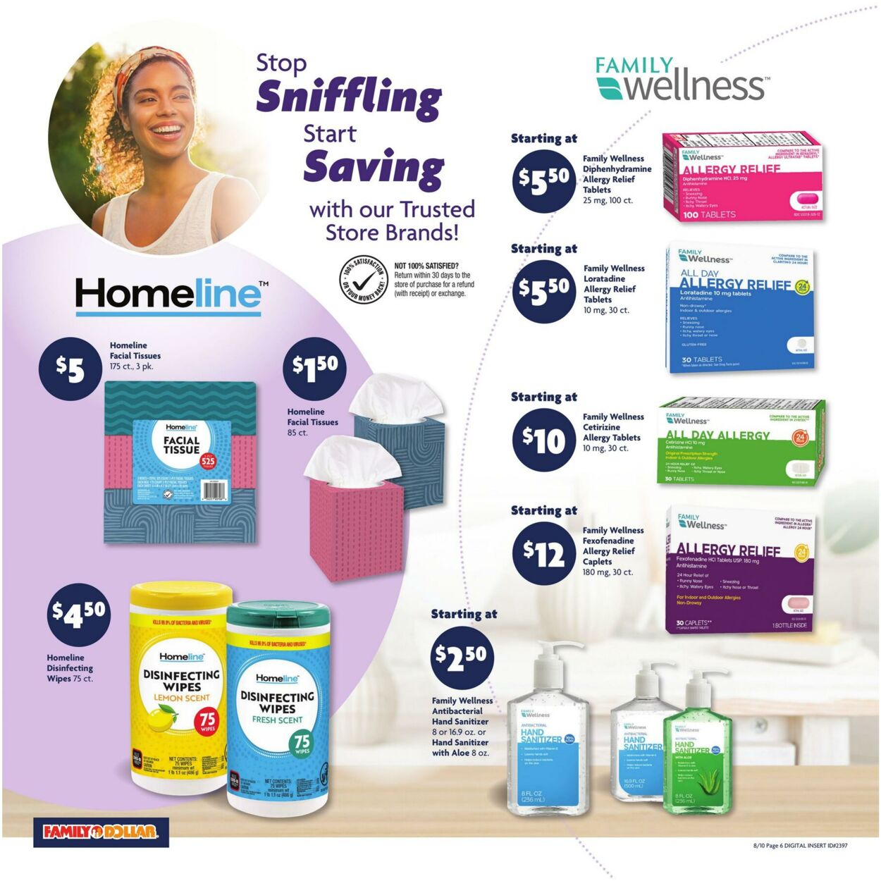 Weekly ad Family Dollar 08/10/2025 - 08/16/2025