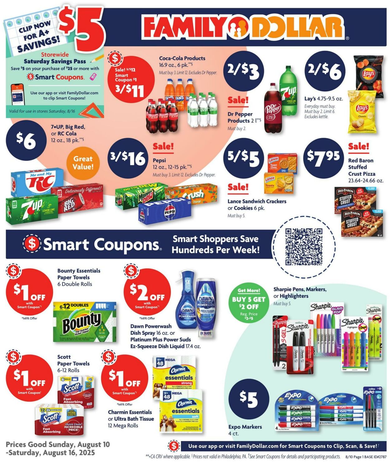 Weekly ad Family Dollar 08/10/2025 - 08/16/2025