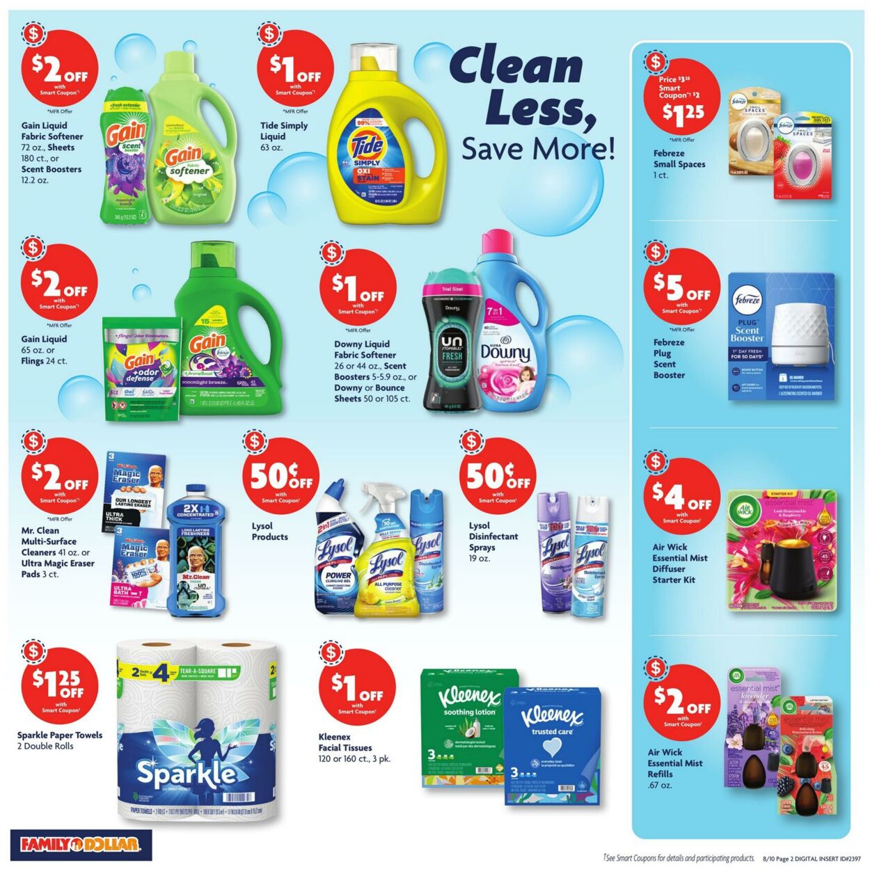 Weekly ad Family Dollar 08/10/2025 - 08/16/2025