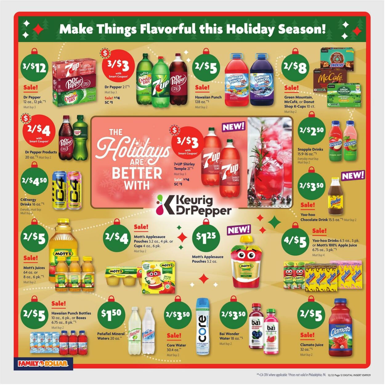 Weekly ad Family Dollar 12/22/2024 - 12/28/2024