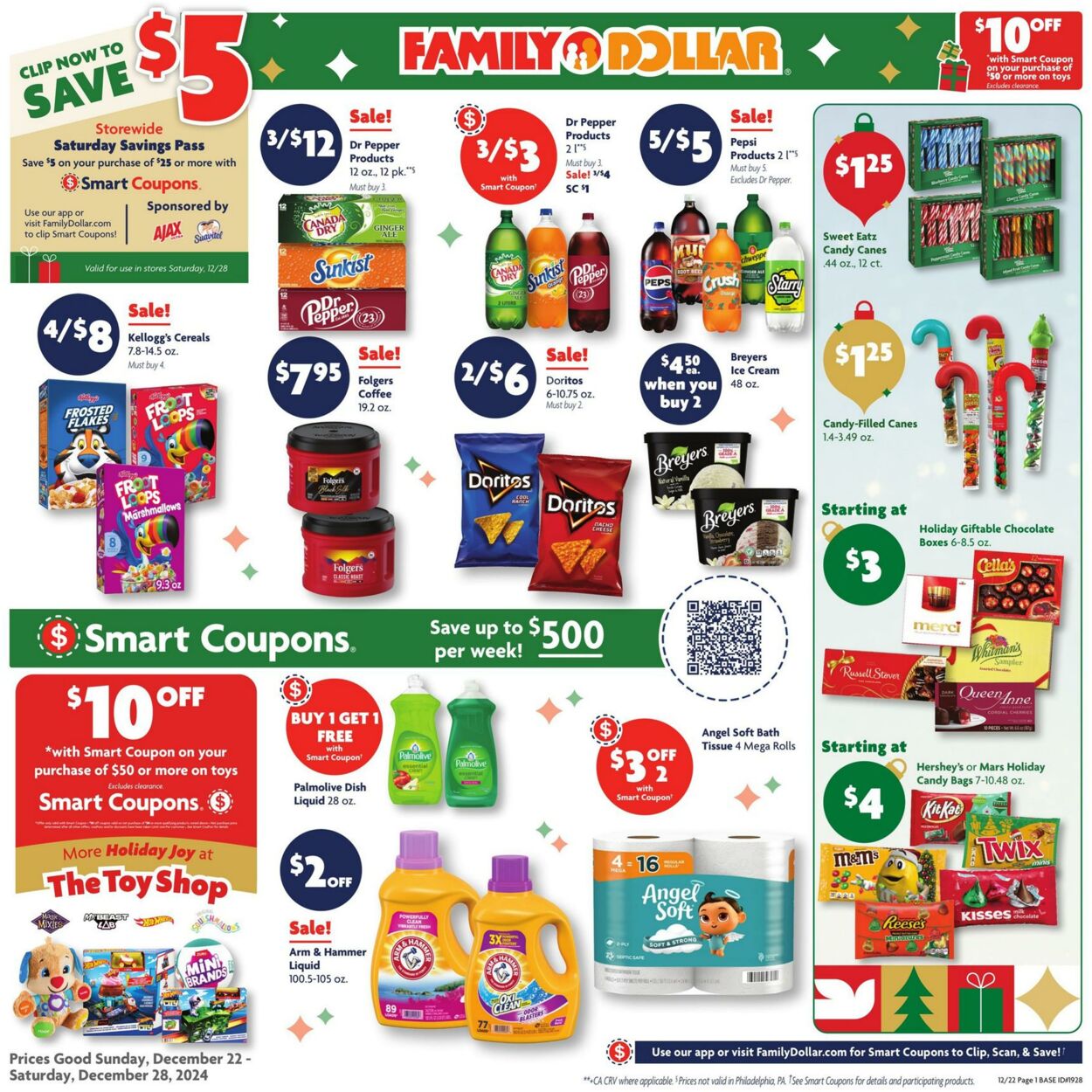 Weekly ad Family Dollar 12/22/2024 - 12/28/2024