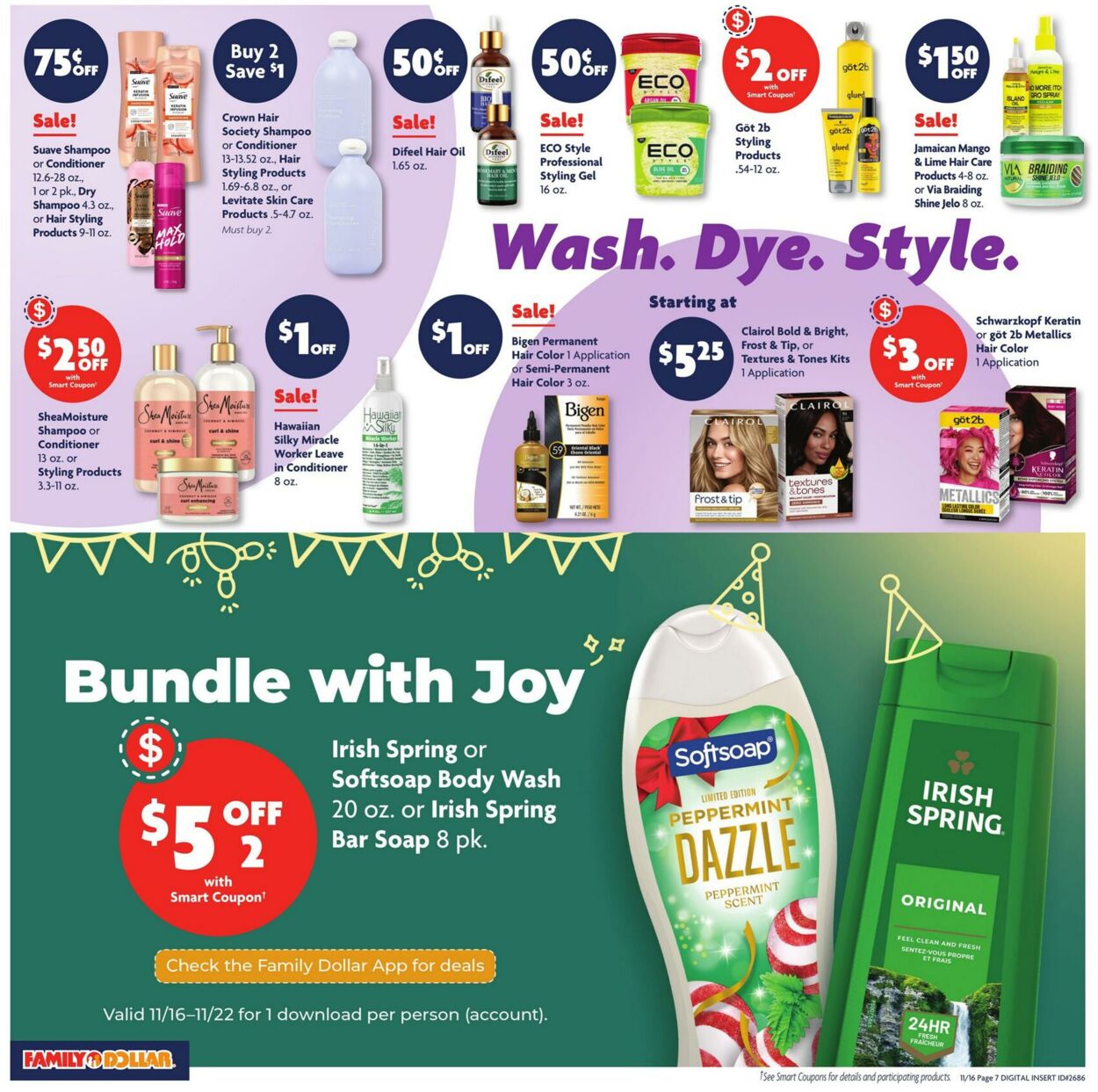 Weekly ad Family Dollar 11/16/2025 - 11/22/2025
