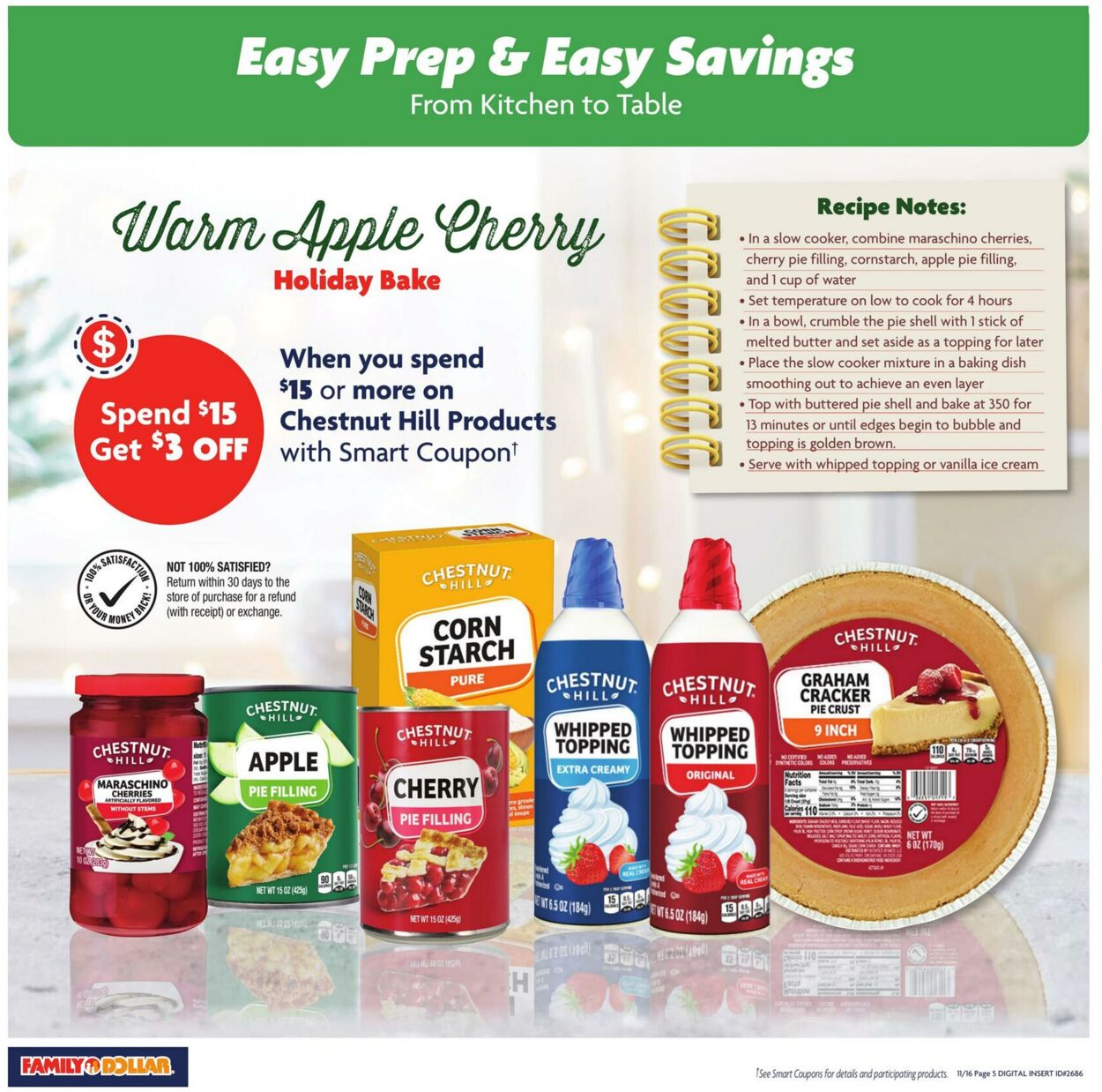 Weekly ad Family Dollar 11/16/2025 - 11/22/2025