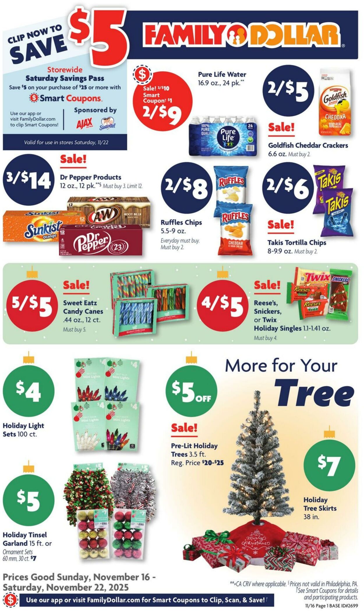 Weekly ad Family Dollar 11/16/2025 - 11/22/2025