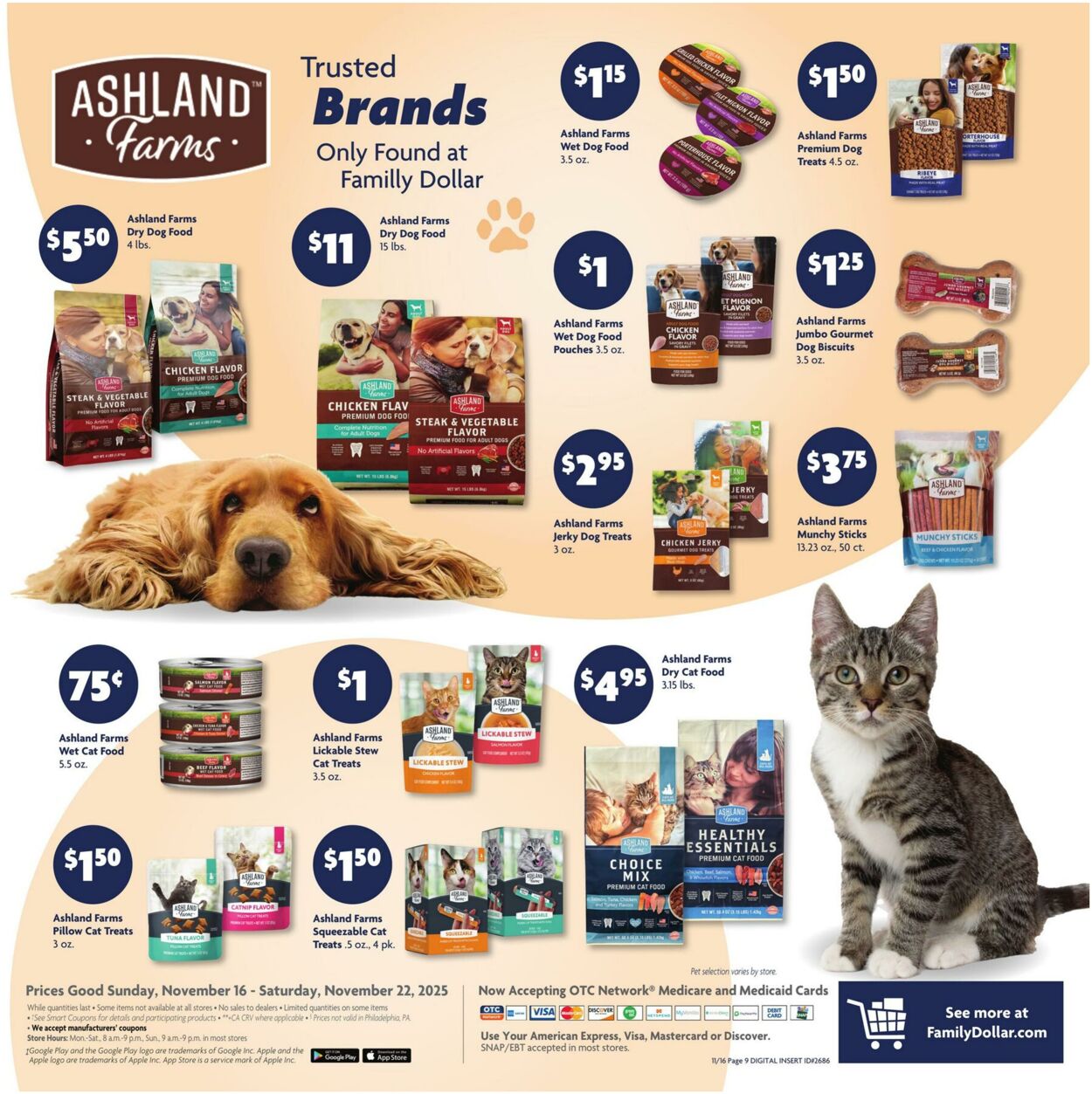 Weekly ad Family Dollar 11/16/2025 - 11/22/2025