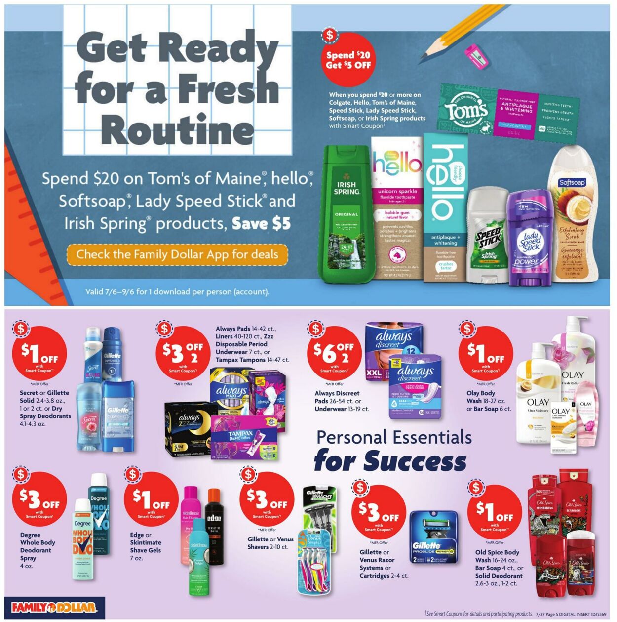 Weekly ad Family Dollar 07/27/2025 - 08/02/2025