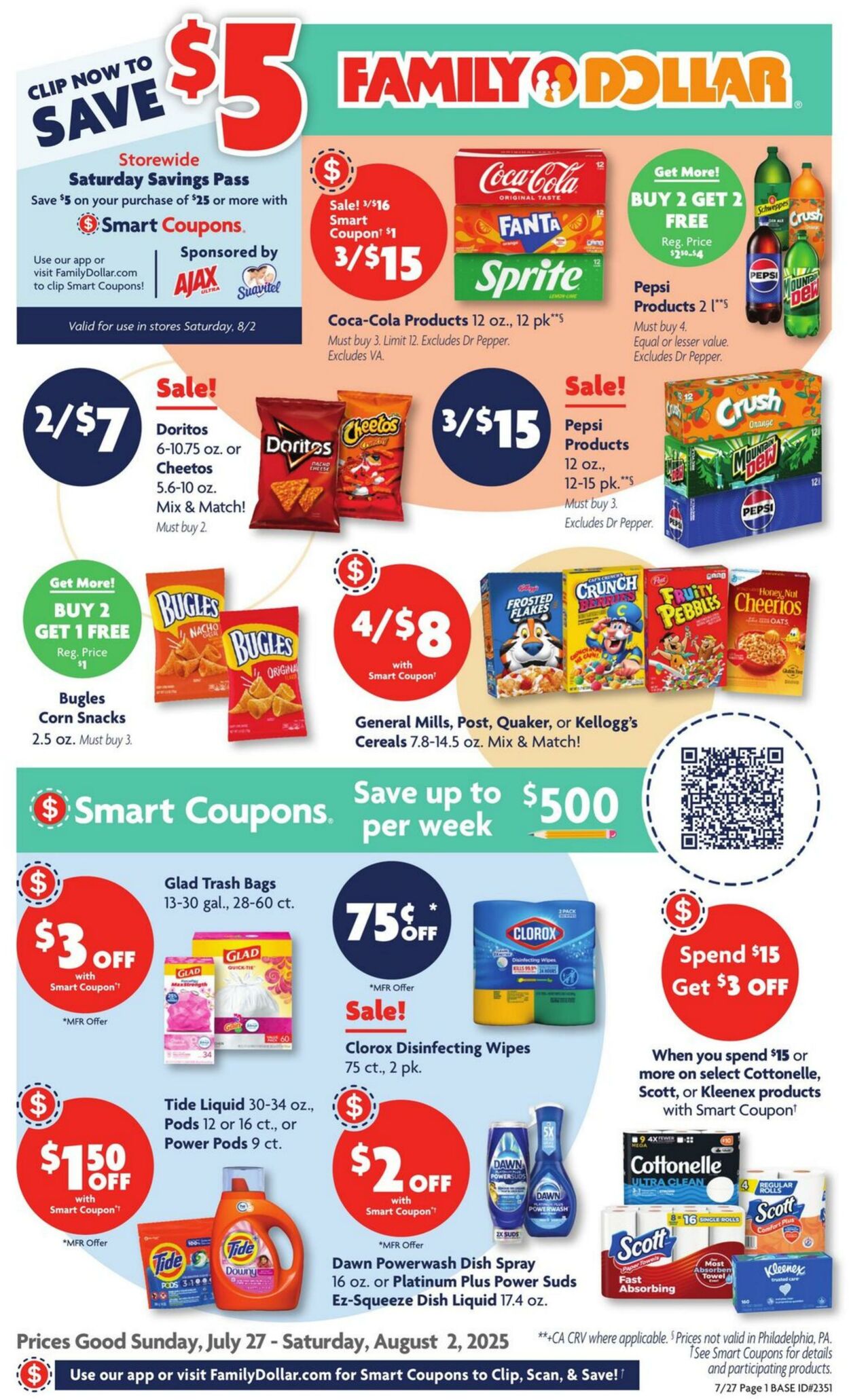 Weekly ad Family Dollar 07/27/2025 - 08/02/2025