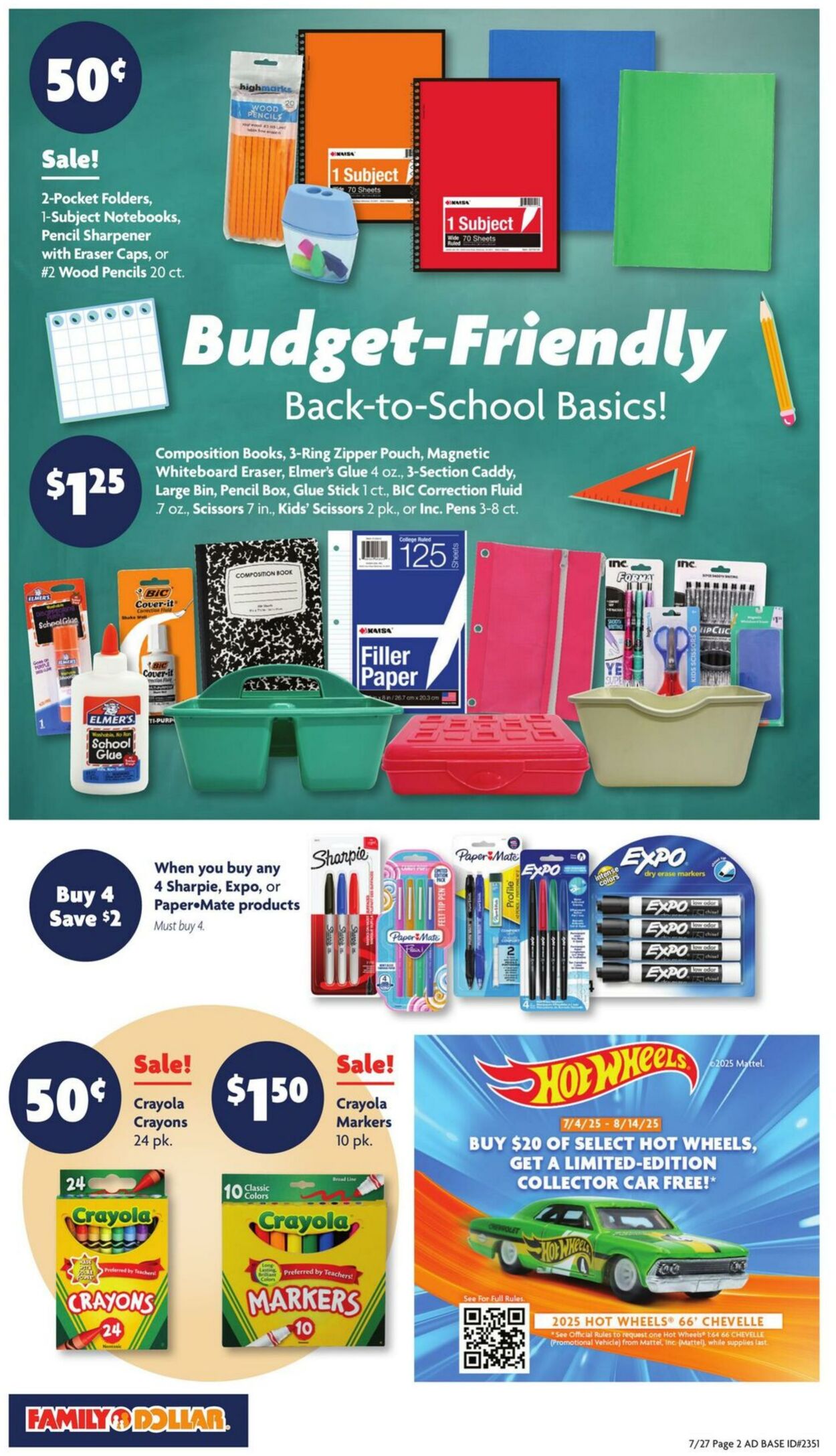 Weekly ad Family Dollar 07/27/2025 - 08/02/2025