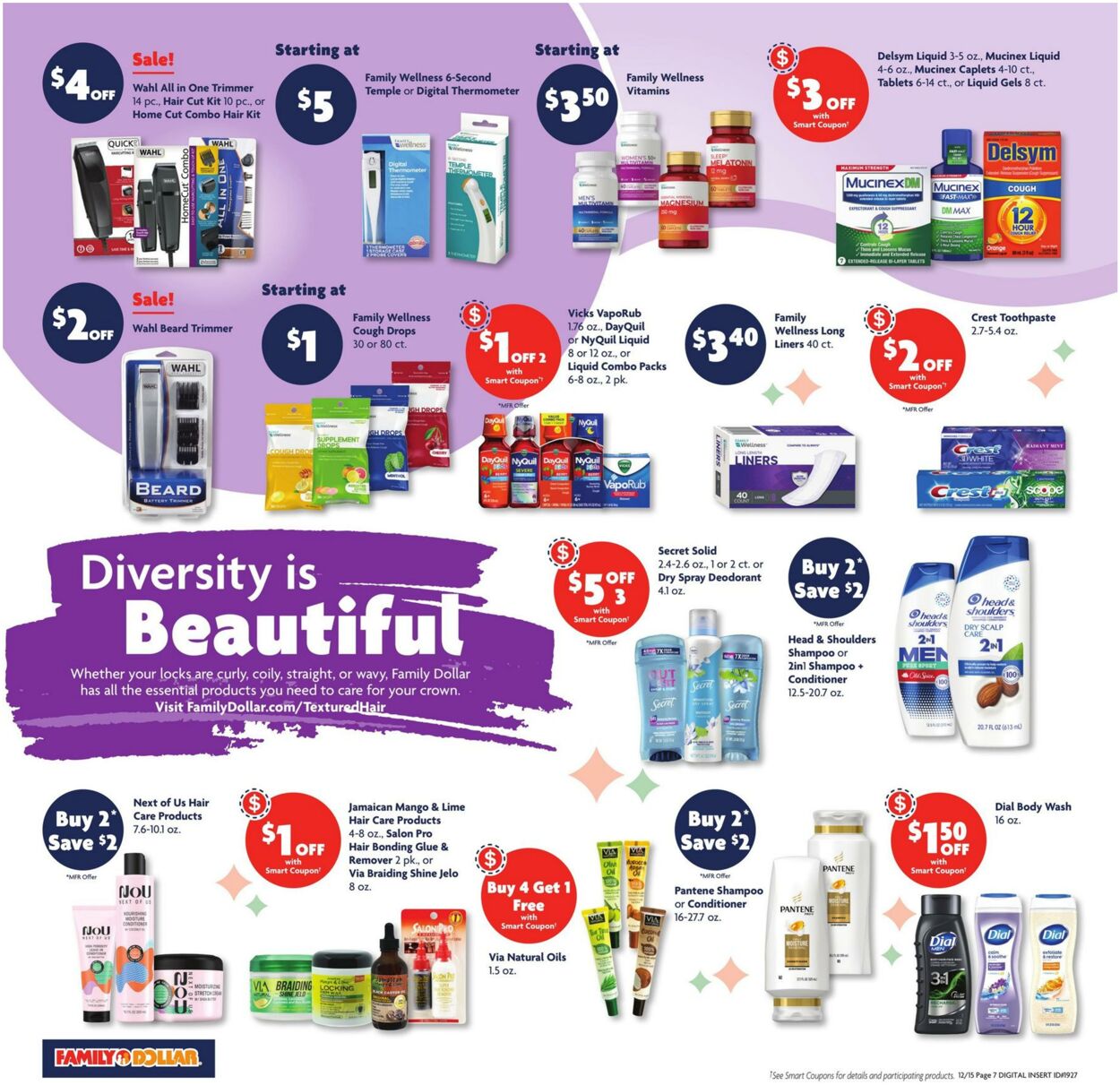 Weekly ad Family Dollar 12/15/2024 - 12/21/2024