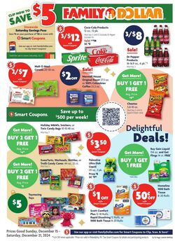 Weekly ad Family Dollar 12/15/2024 - 12/21/2024