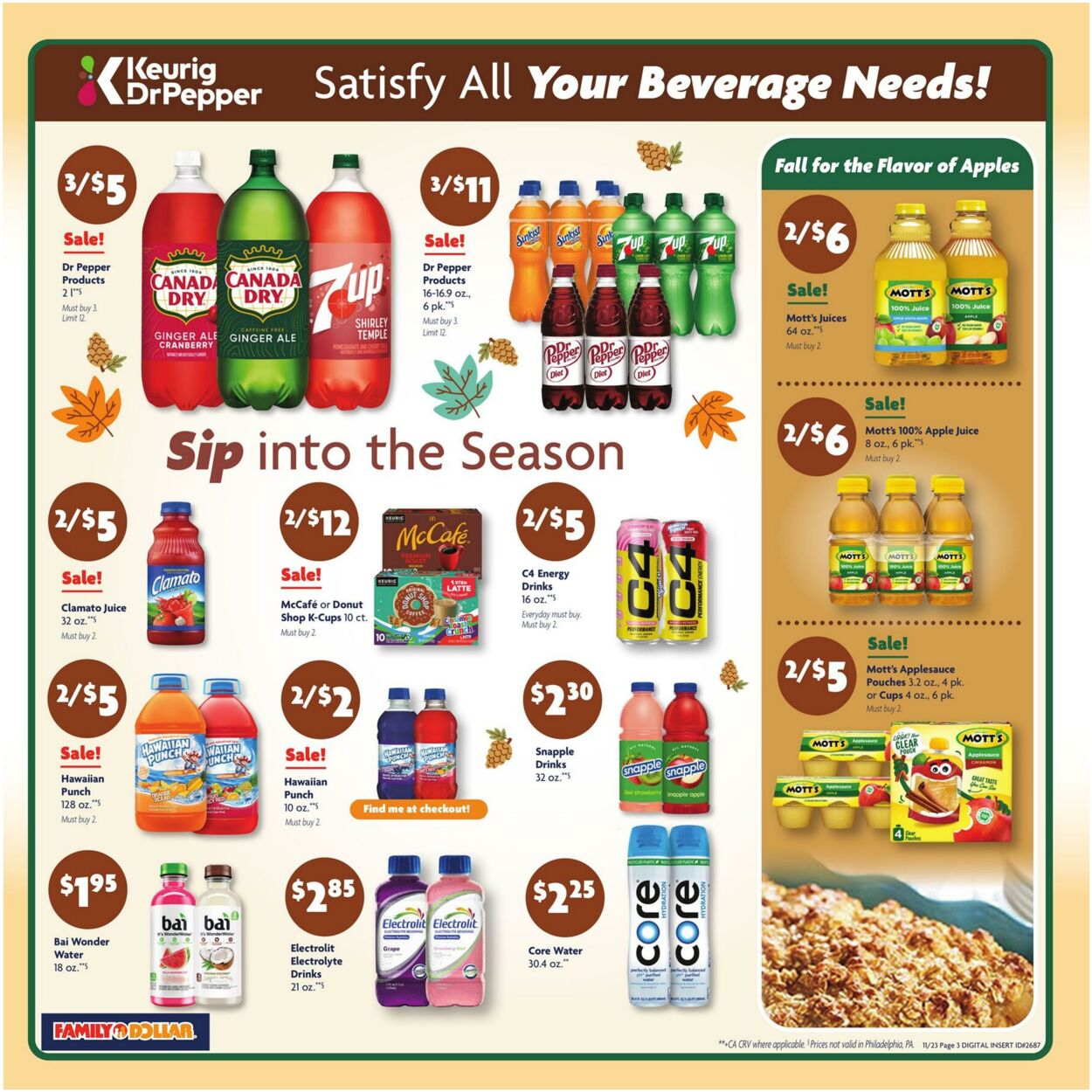 Weekly ad Family Dollar 11/23/2025 - 11/29/2025