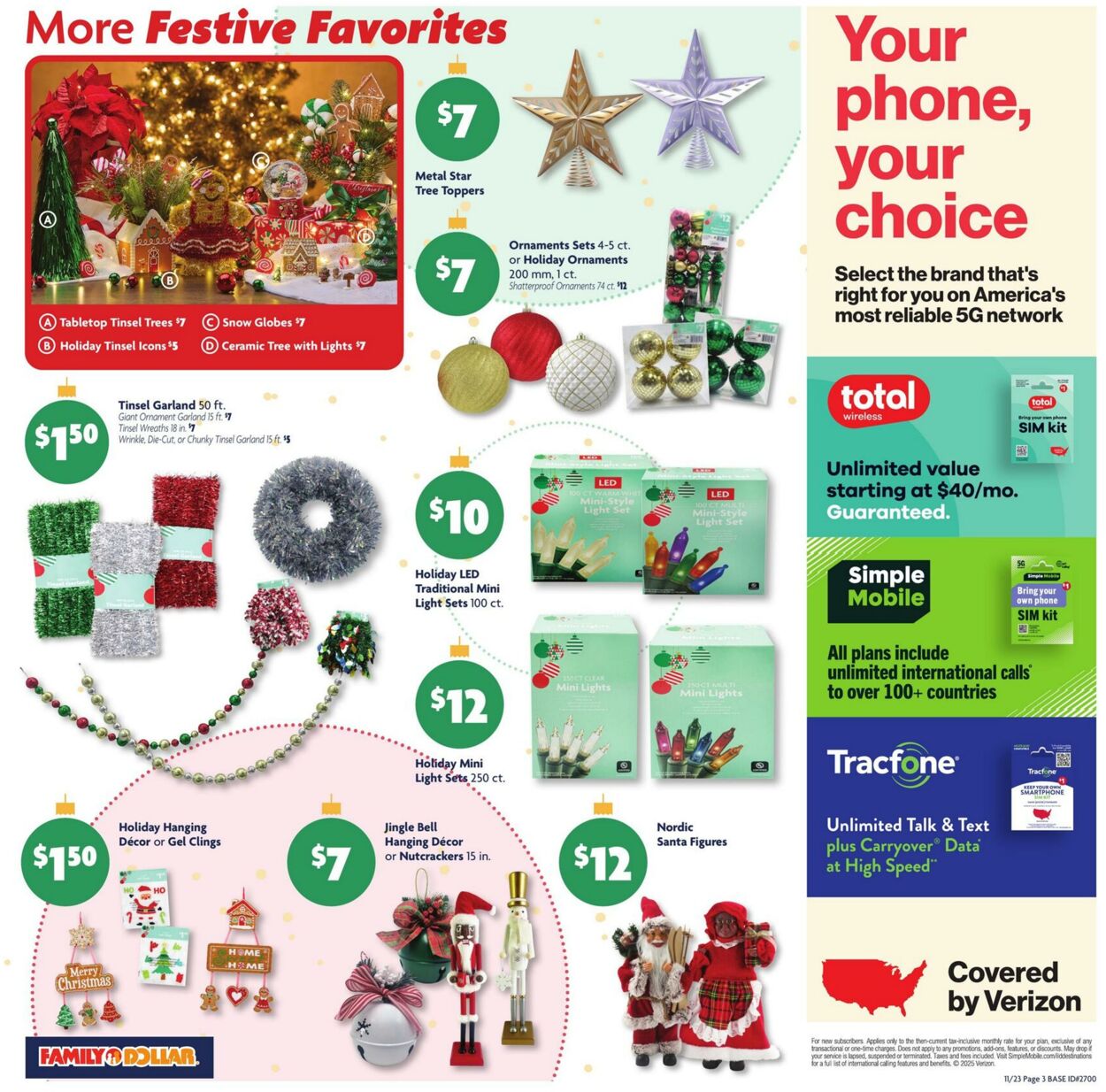 Weekly ad Family Dollar 11/23/2025 - 11/29/2025