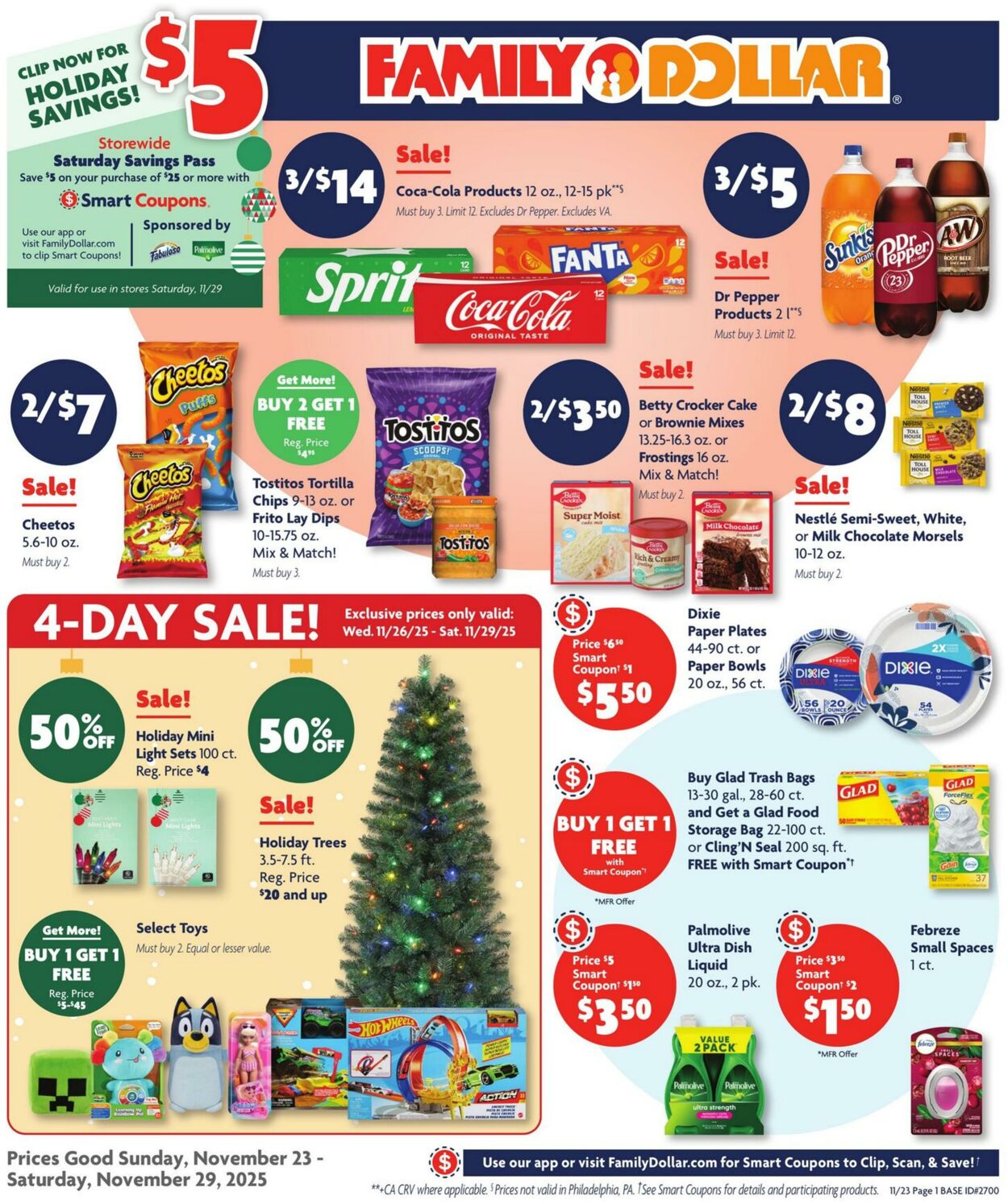 Weekly ad Family Dollar 11/23/2025 - 11/29/2025