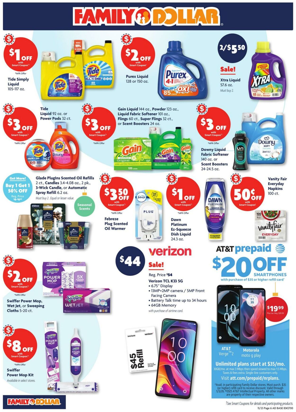 Weekly ad Family Dollar 11/23/2025 - 11/29/2025