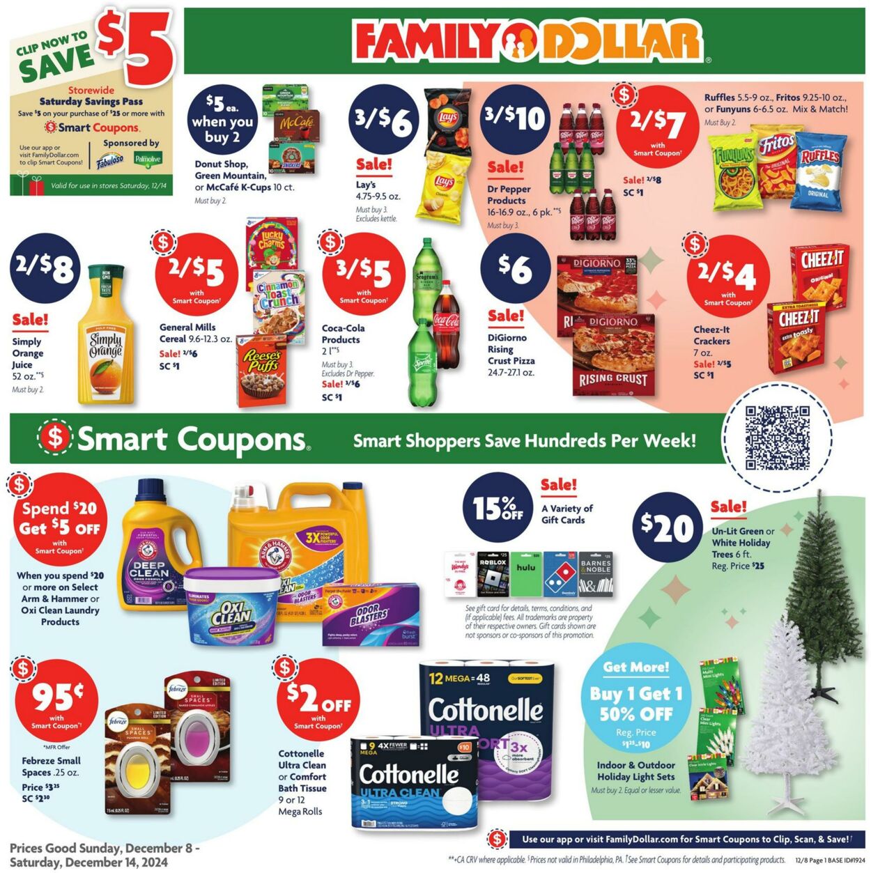 Weekly ad Family Dollar 12/08/2024 - 12/14/2024