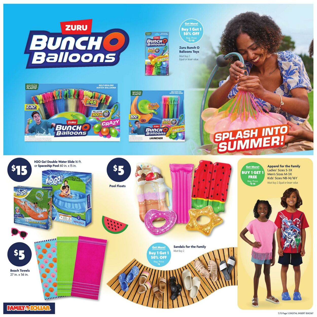 Weekly ad Family Dollar 07/13/2025 - 07/19/2025