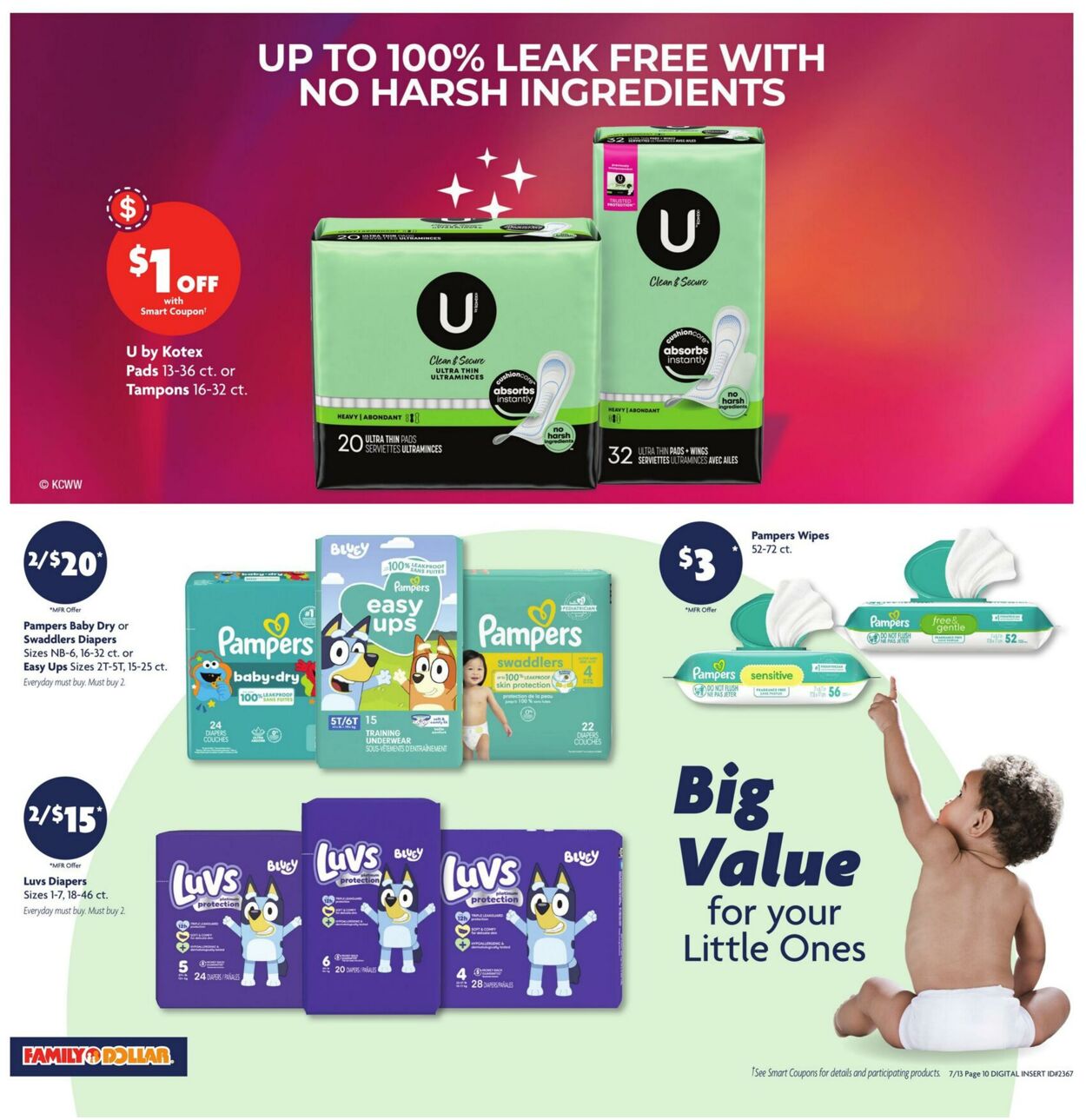 Weekly ad Family Dollar 07/13/2025 - 07/19/2025
