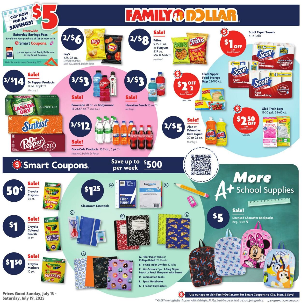 Weekly ad Family Dollar 07/13/2025 - 07/19/2025