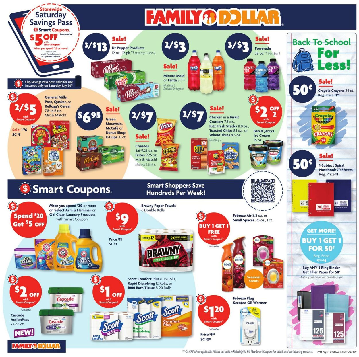 Weekly ad Family Dollar 07/14/2024 - 07/20/2024