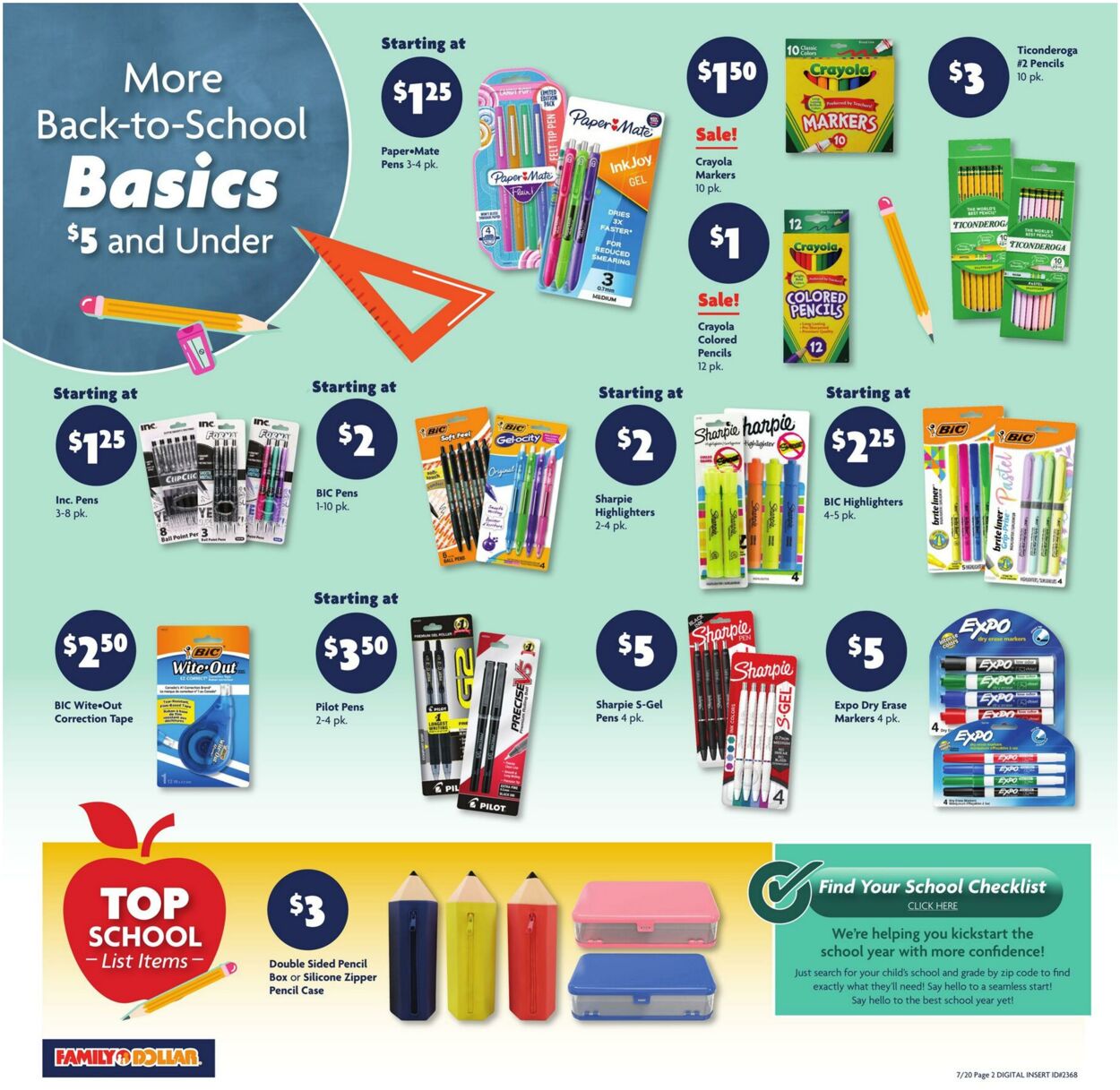 Weekly ad Family Dollar 07/20/2025 - 07/26/2025