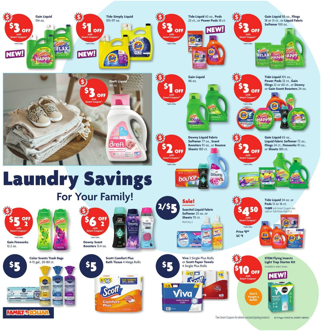 Weekly ad Family Dollar 08/11/2024 - 08/17/2024