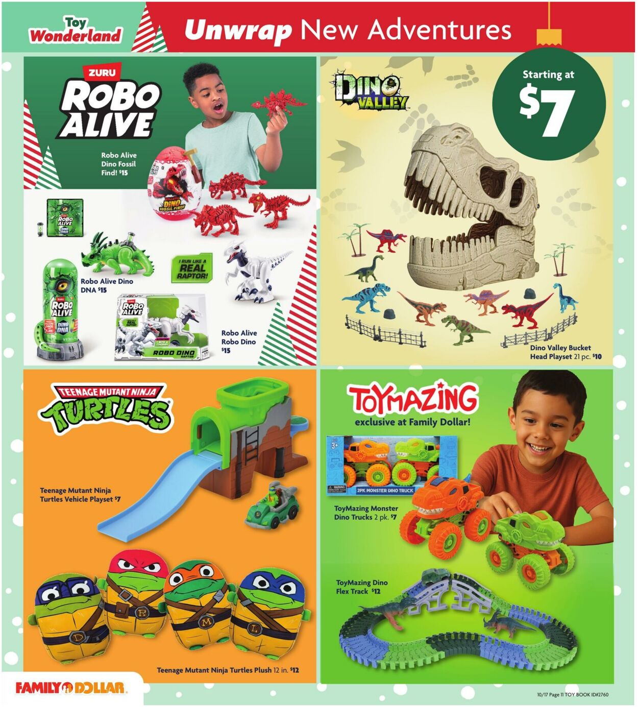 Weekly ad Family Dollar 10/17/2025 - 12/25/2025