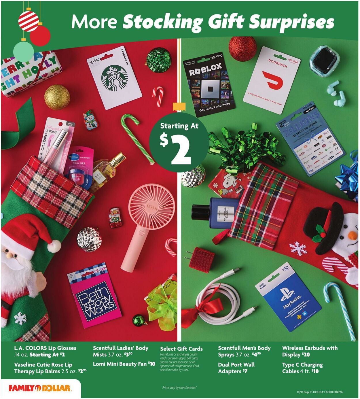 Weekly ad Family Dollar 10/17/2025 - 12/25/2025