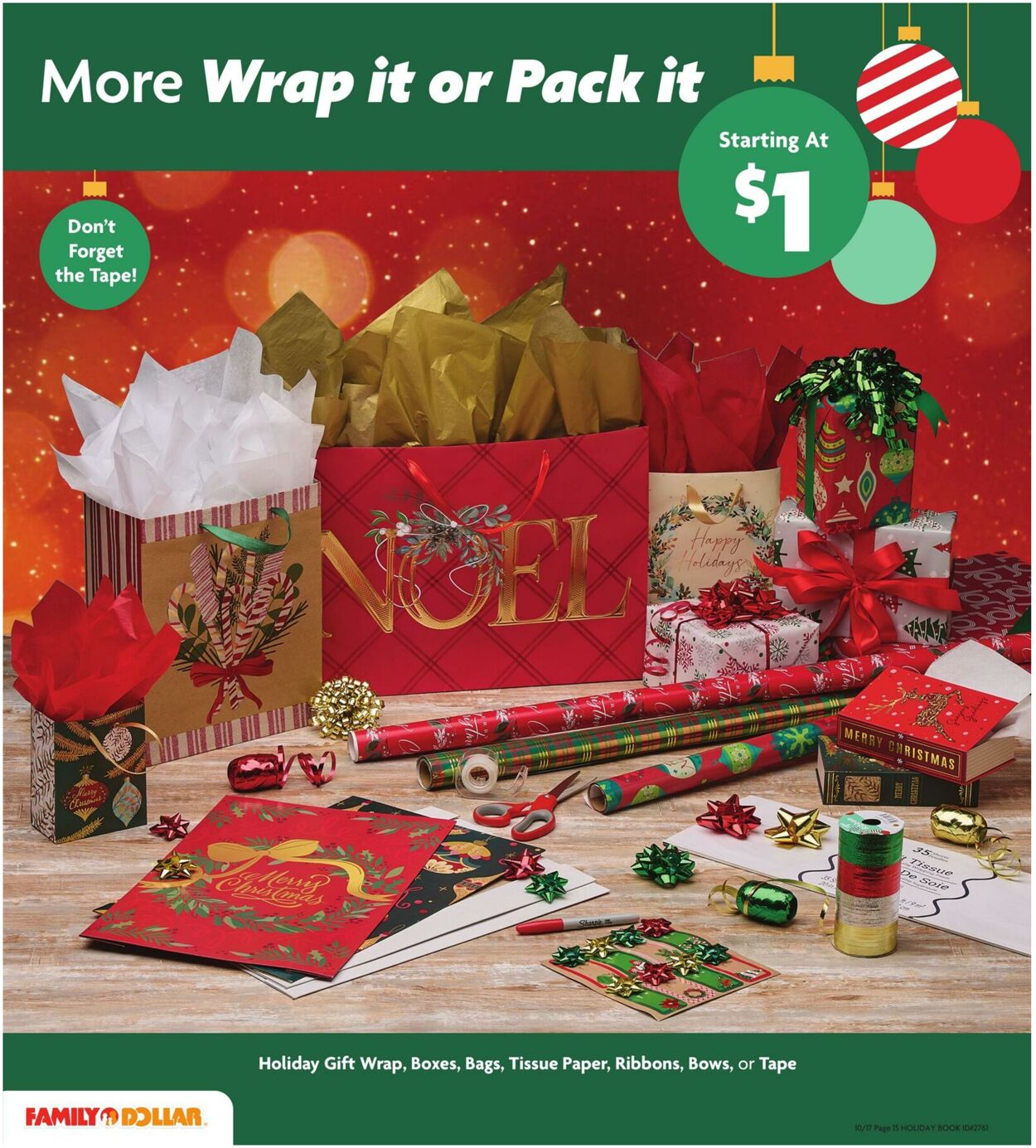 Weekly ad Family Dollar 10/17/2025 - 12/25/2025