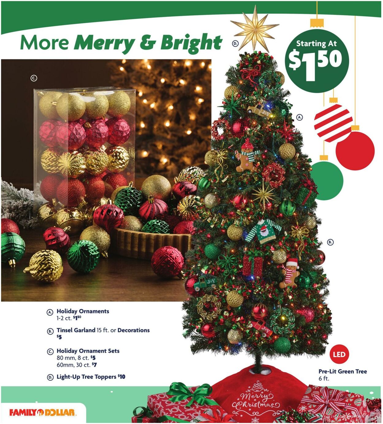 Weekly ad Family Dollar 10/17/2025 - 12/25/2025