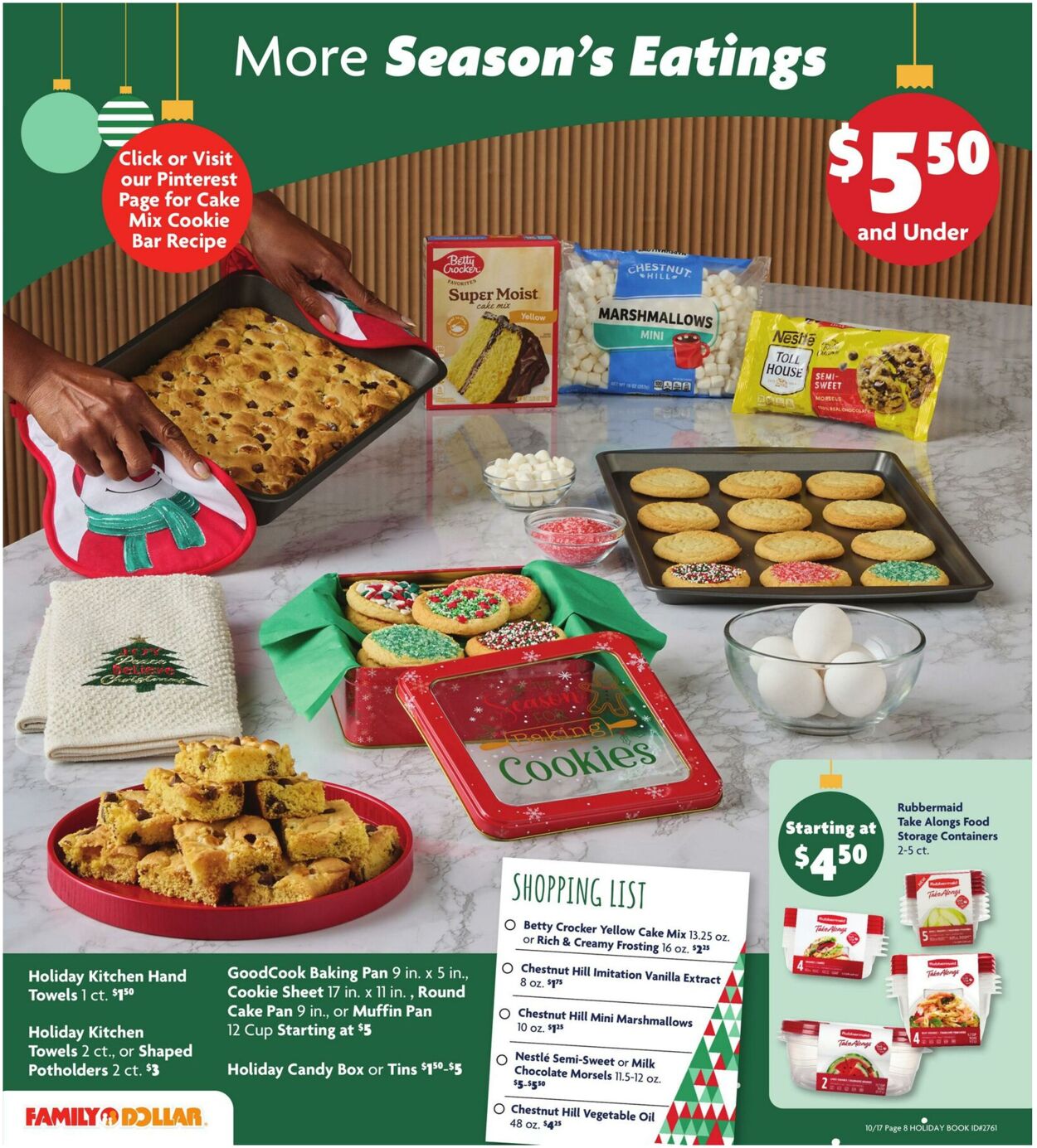 Weekly ad Family Dollar 10/17/2025 - 12/25/2025