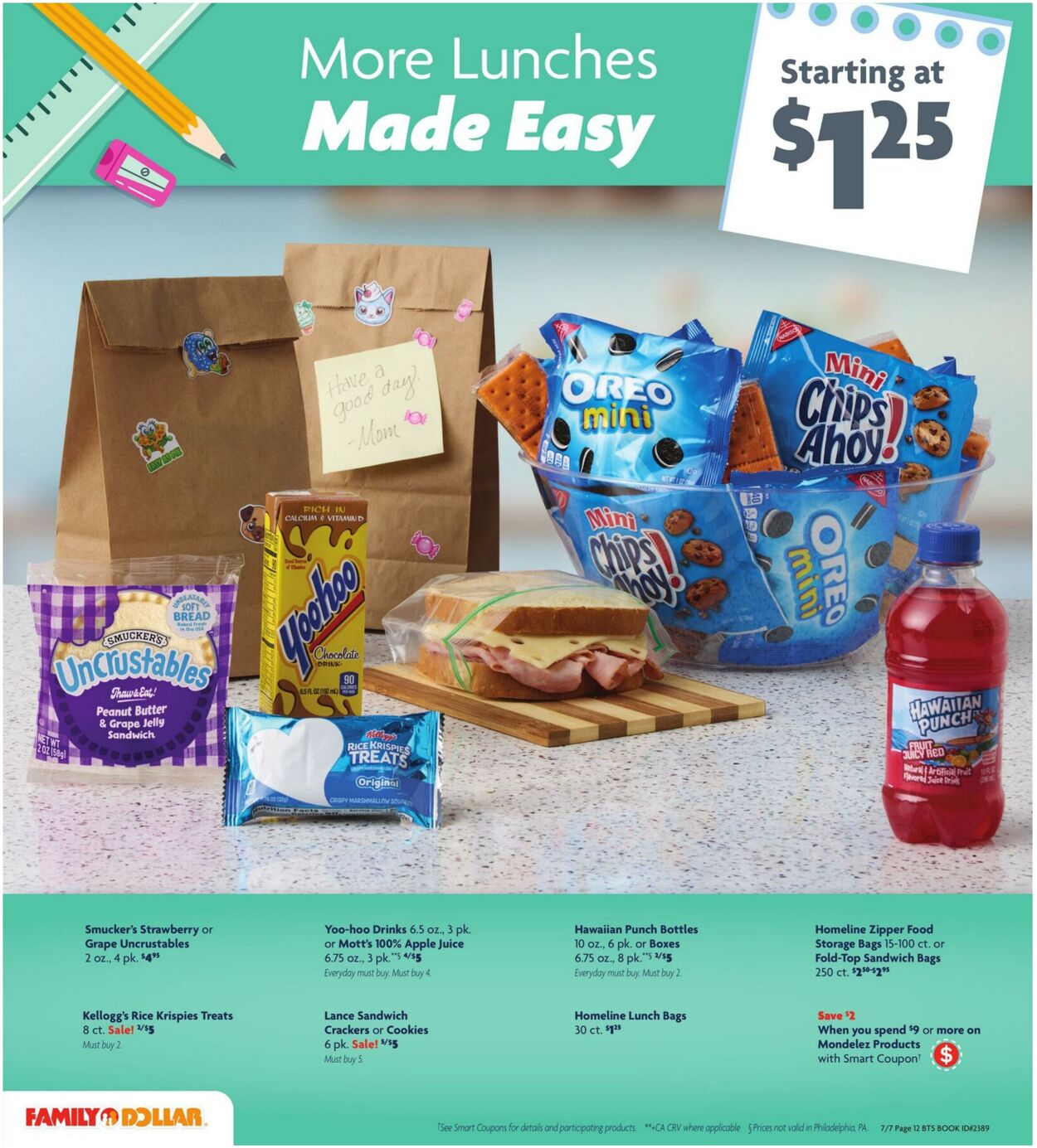 Weekly ad Family Dollar 07/07/2025 - 09/01/2025