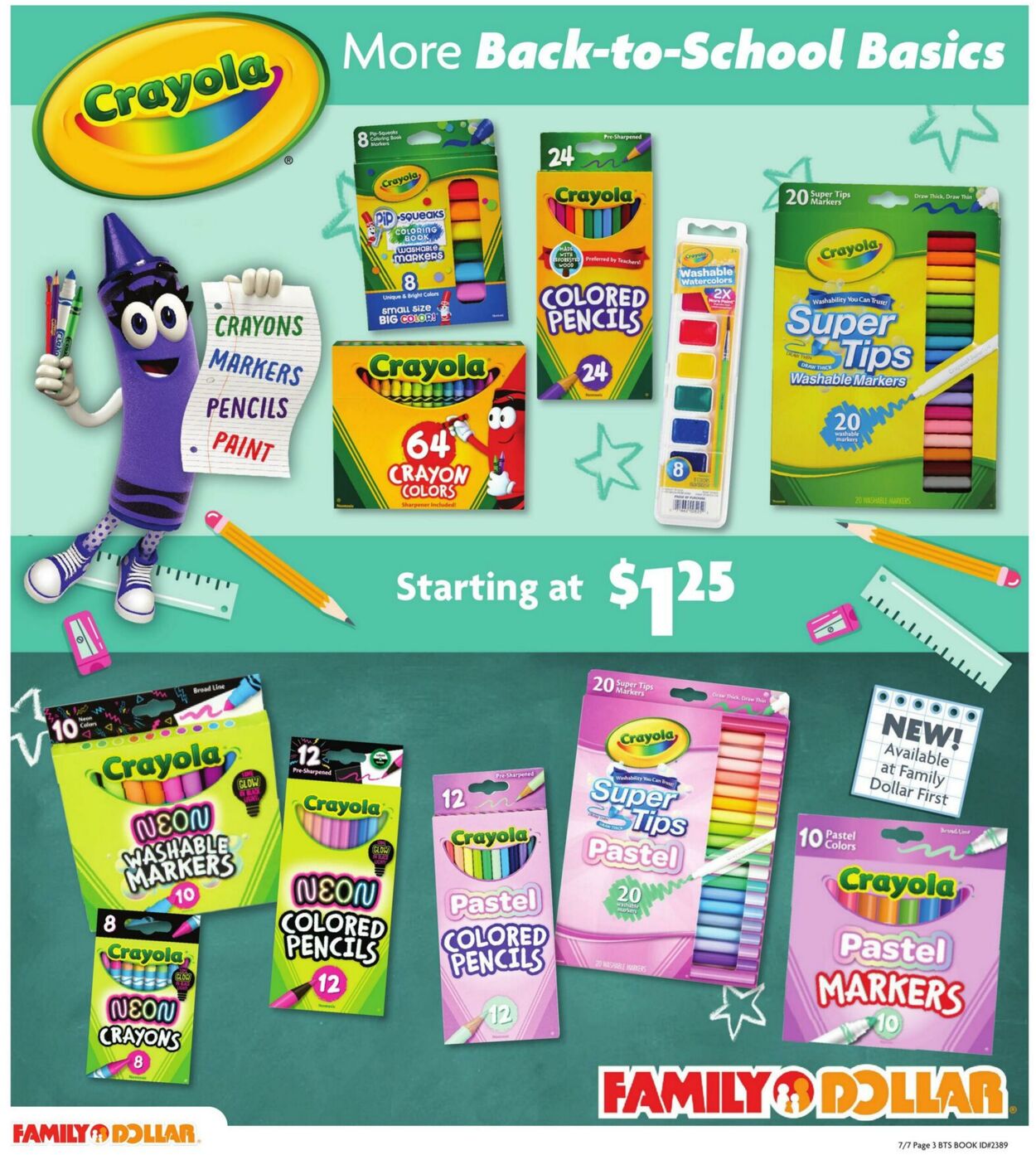 Weekly ad Family Dollar 07/07/2025 - 09/01/2025