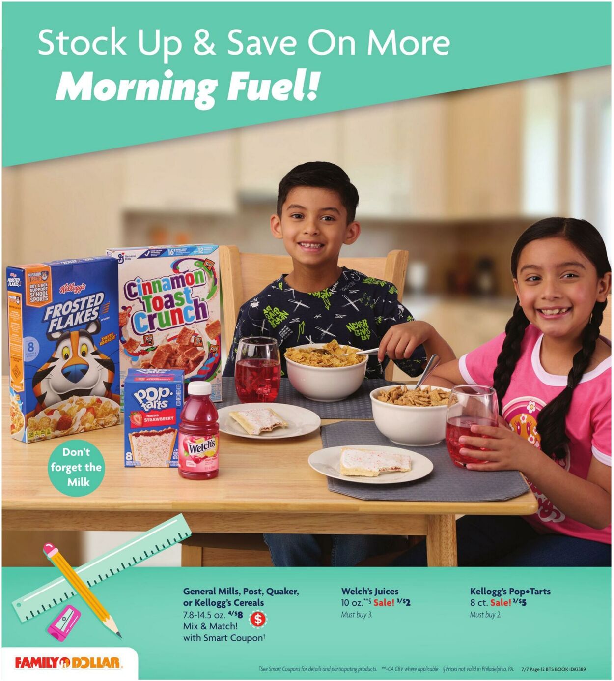 Weekly ad Family Dollar 07/07/2025 - 09/01/2025
