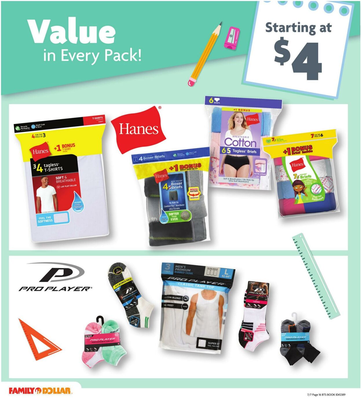 Weekly ad Family Dollar 07/07/2025 - 09/01/2025