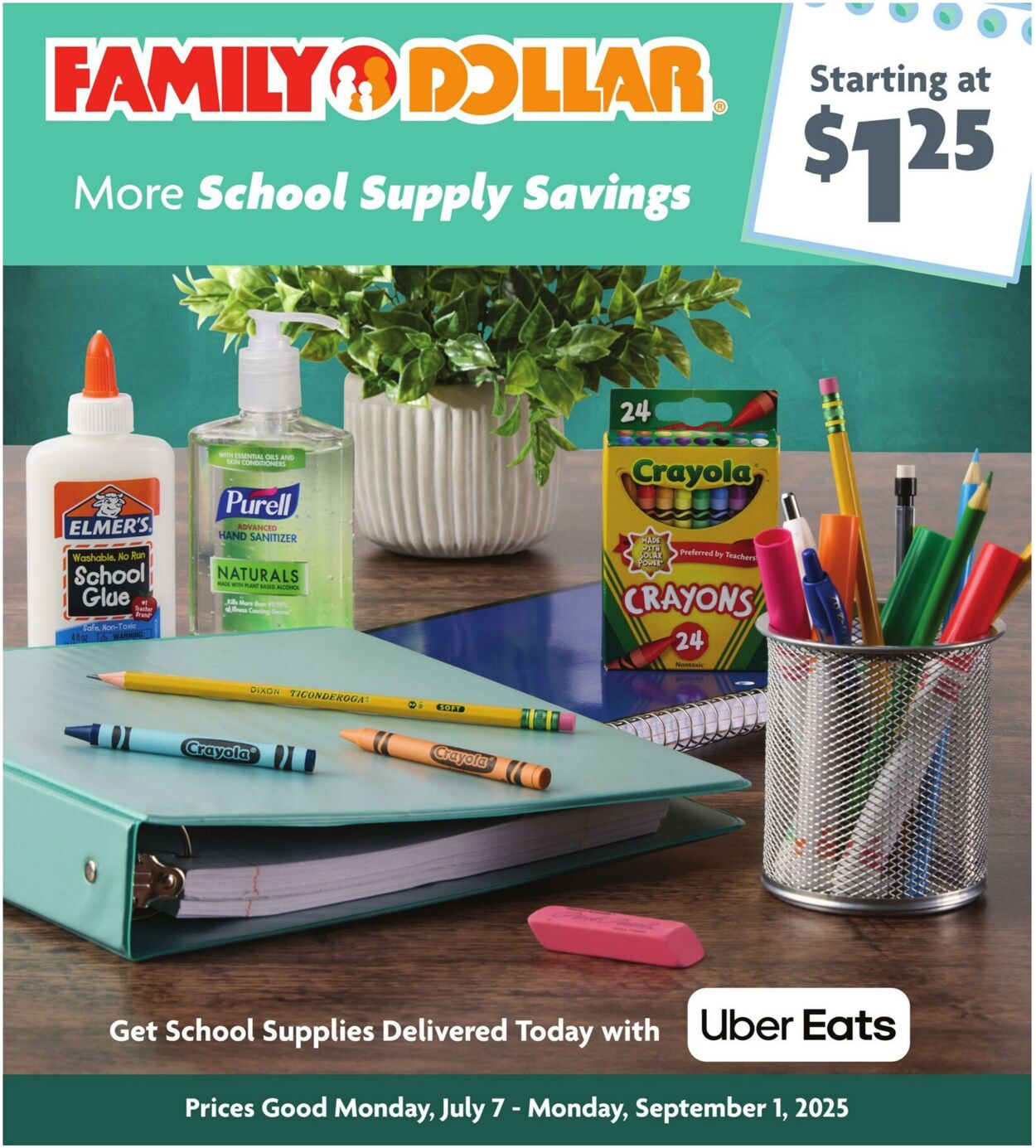 Weekly ad Family Dollar 07/07/2025 - 09/01/2025